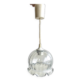 Jellyfish blown glass pendant lamp
