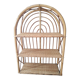 Shelf arch vintage rattan light honey 3 levels