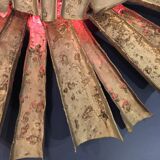 Gande sculpture murale Soleil, Lampe en résine & polyester, style Brutalist