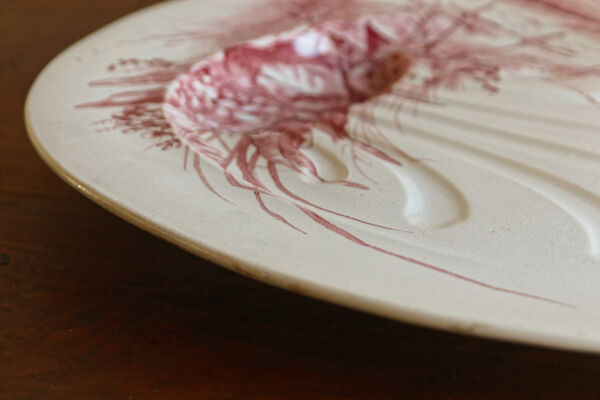 Plat à asperges, Jules Vieillard