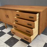 Teak sideboard by Friedrich Waltke 1960s