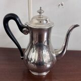 Empire style silver-plated chocolate pot