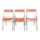 3 vintage folding chairs 1960s Souvignet