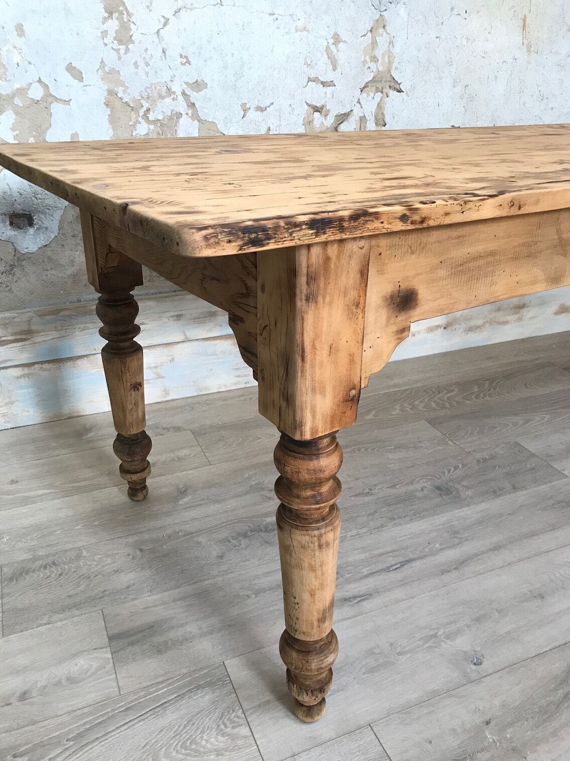 Vintage farm table