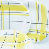 10 assiettes à pain Salins Montréal Jaune