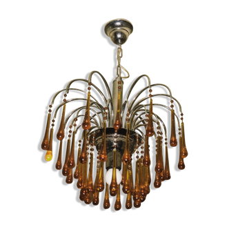 The 1970s Murano chandelier