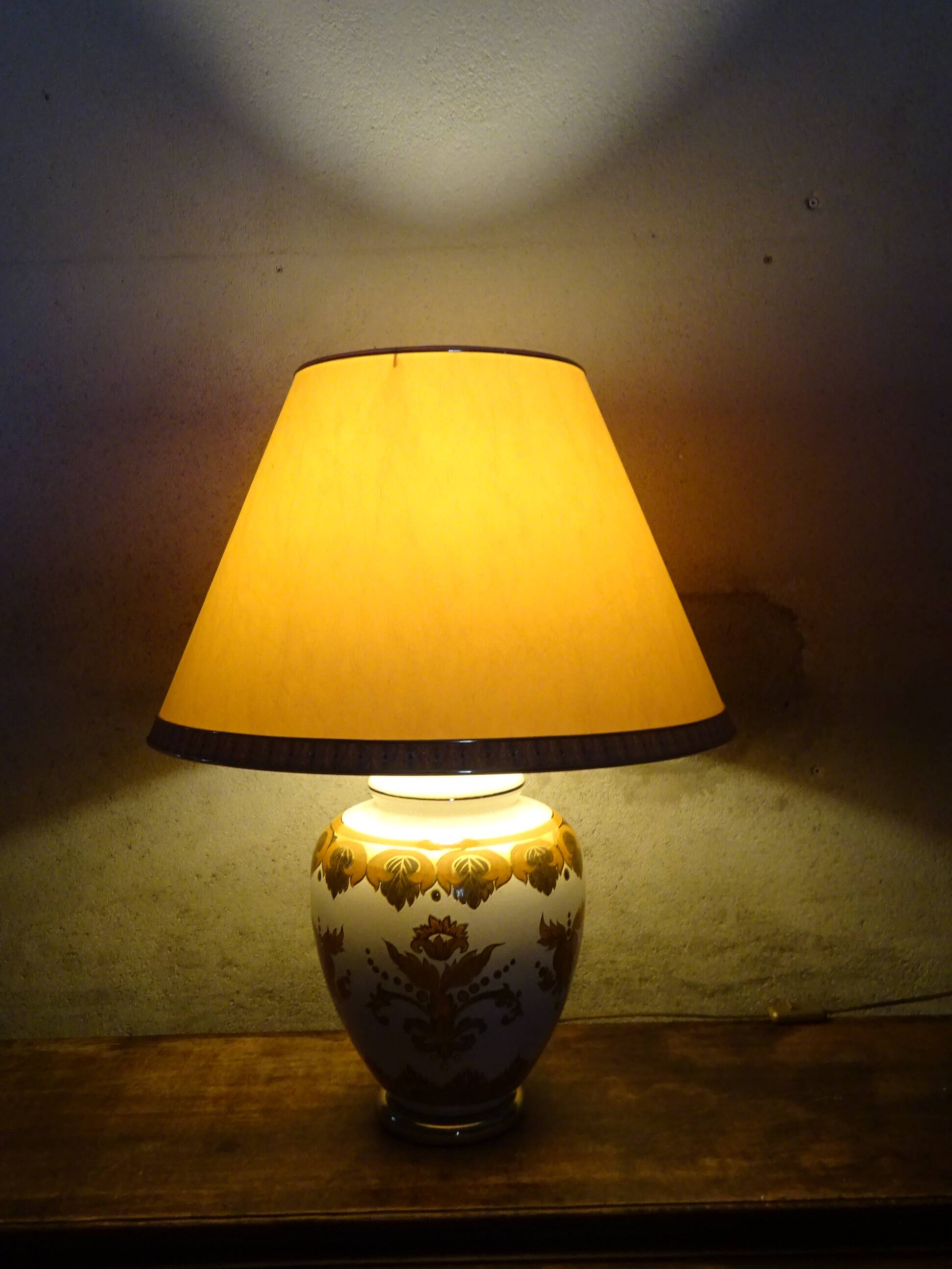 Large Louis Drimmer floor lamp, 74 cm in height.