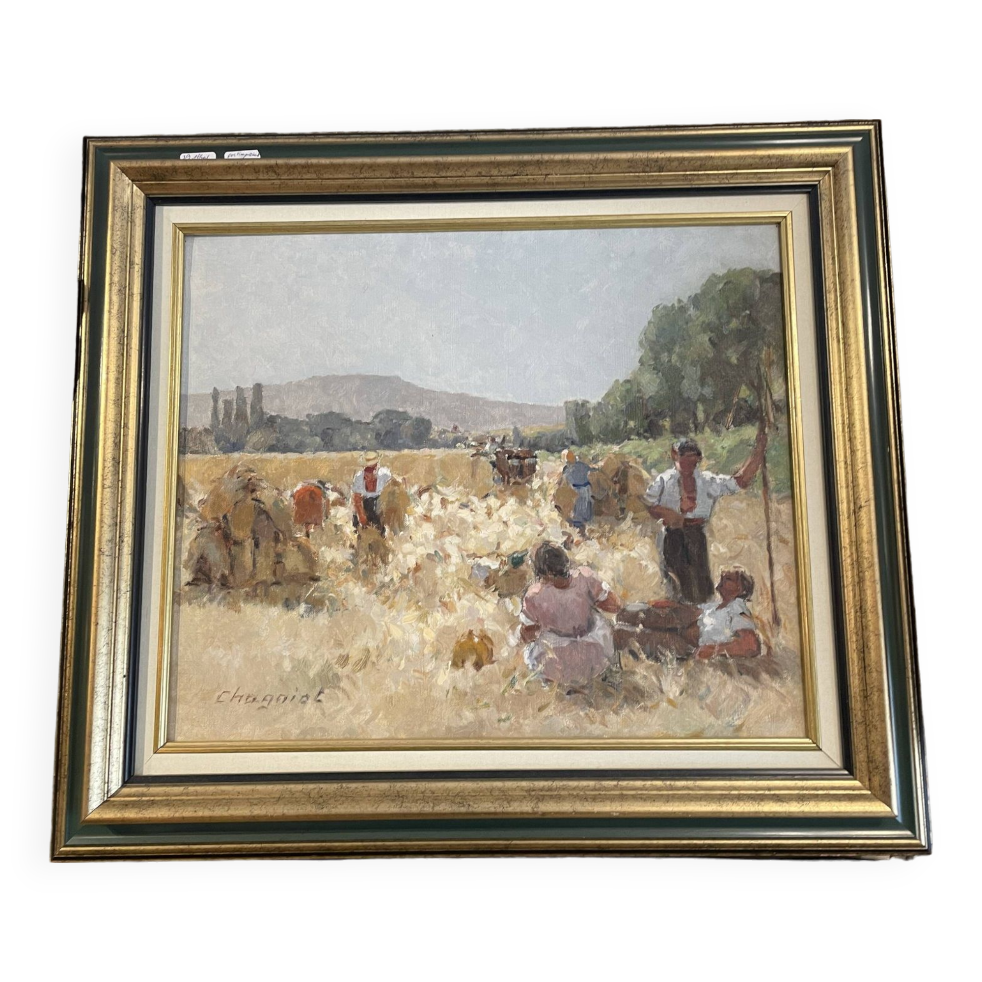 Post impressionist painting by Jean Chagniot