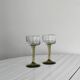 2 liqueur glasses