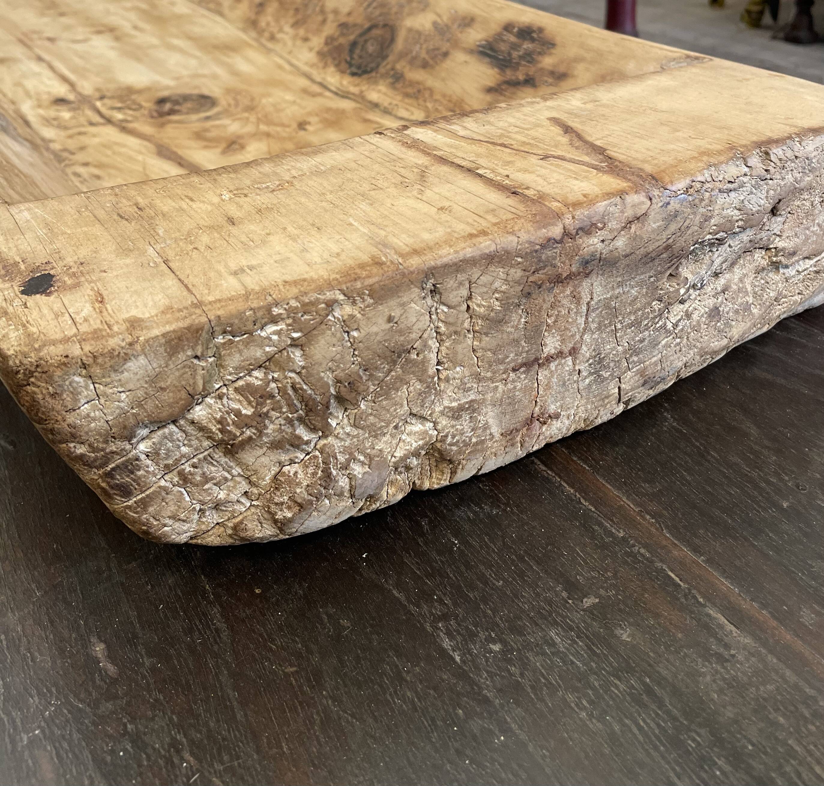 Large wooden tray from Nagaland