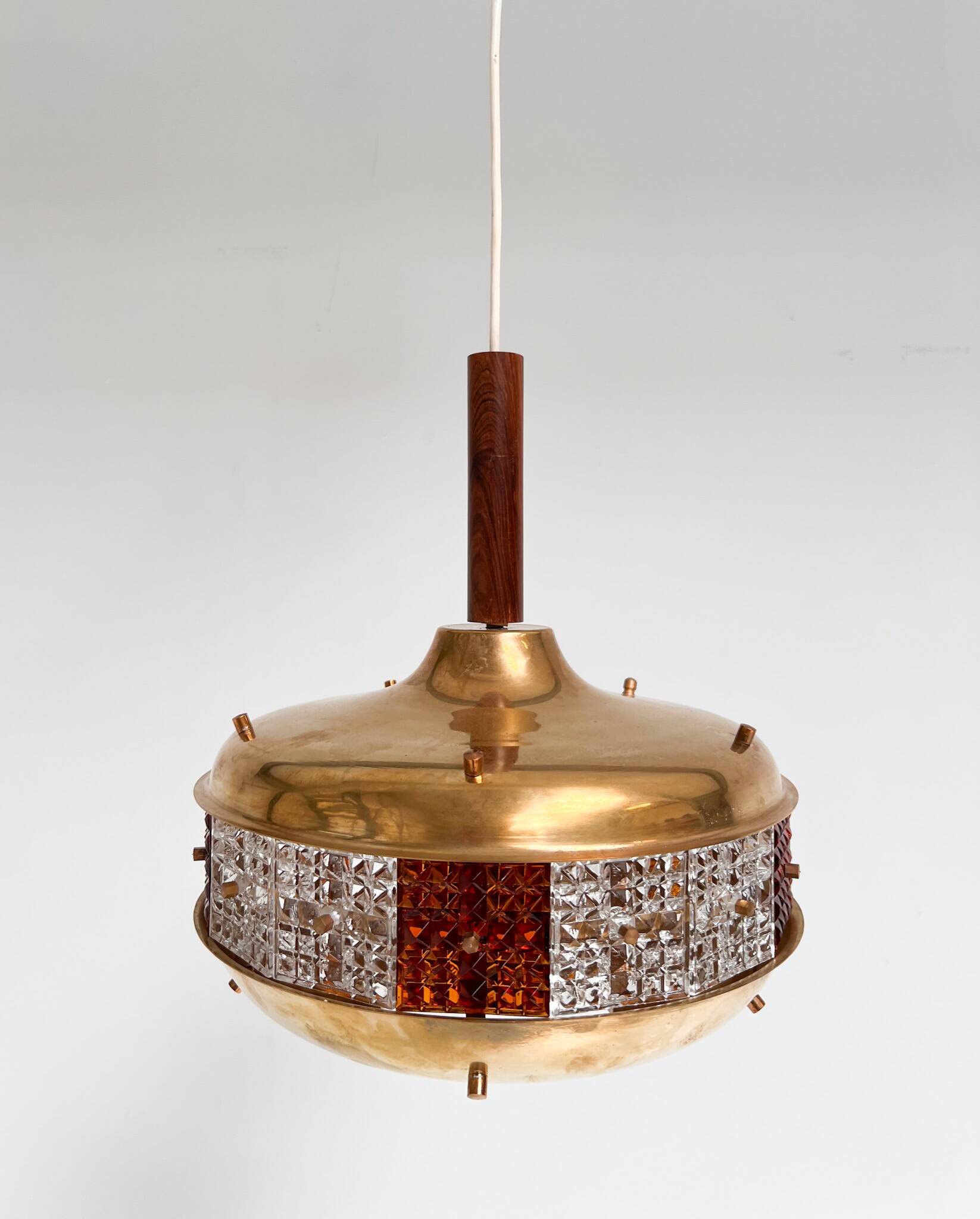 Space Age ceiling lamp by Örsjö Industri, 1960s