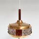 Space Age ceiling lamp by Örsjö Industri, 1960s