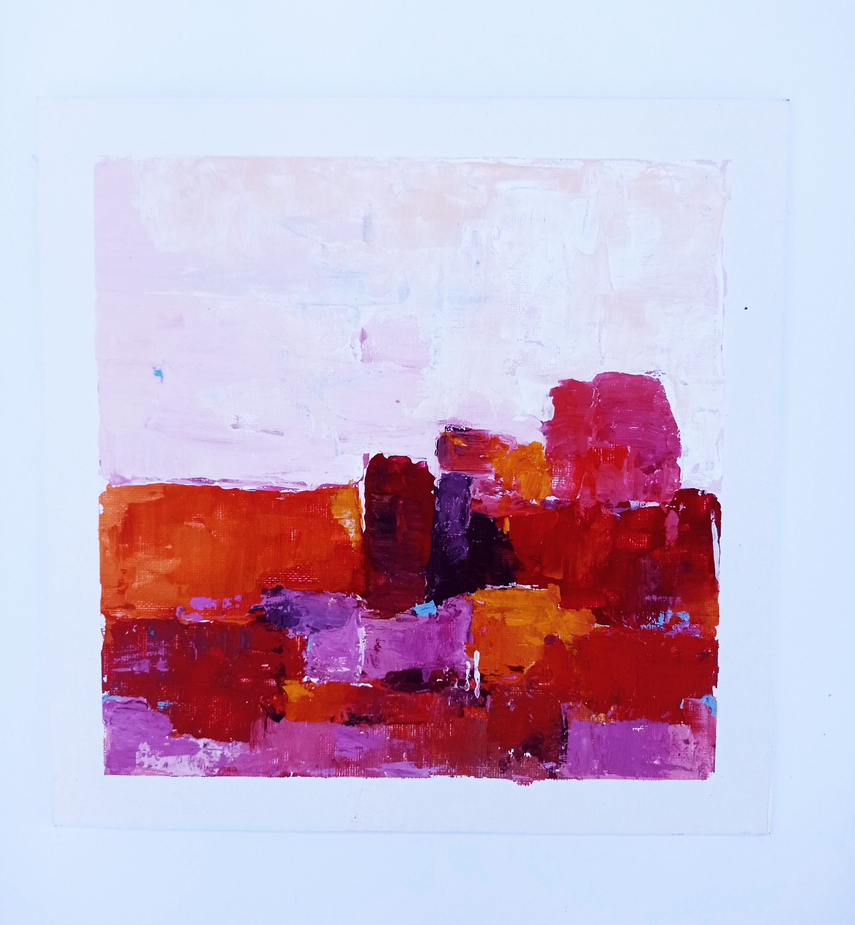 Modern painting - 25 x 25 cm