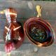 Retro zoomorphic terrine turkey