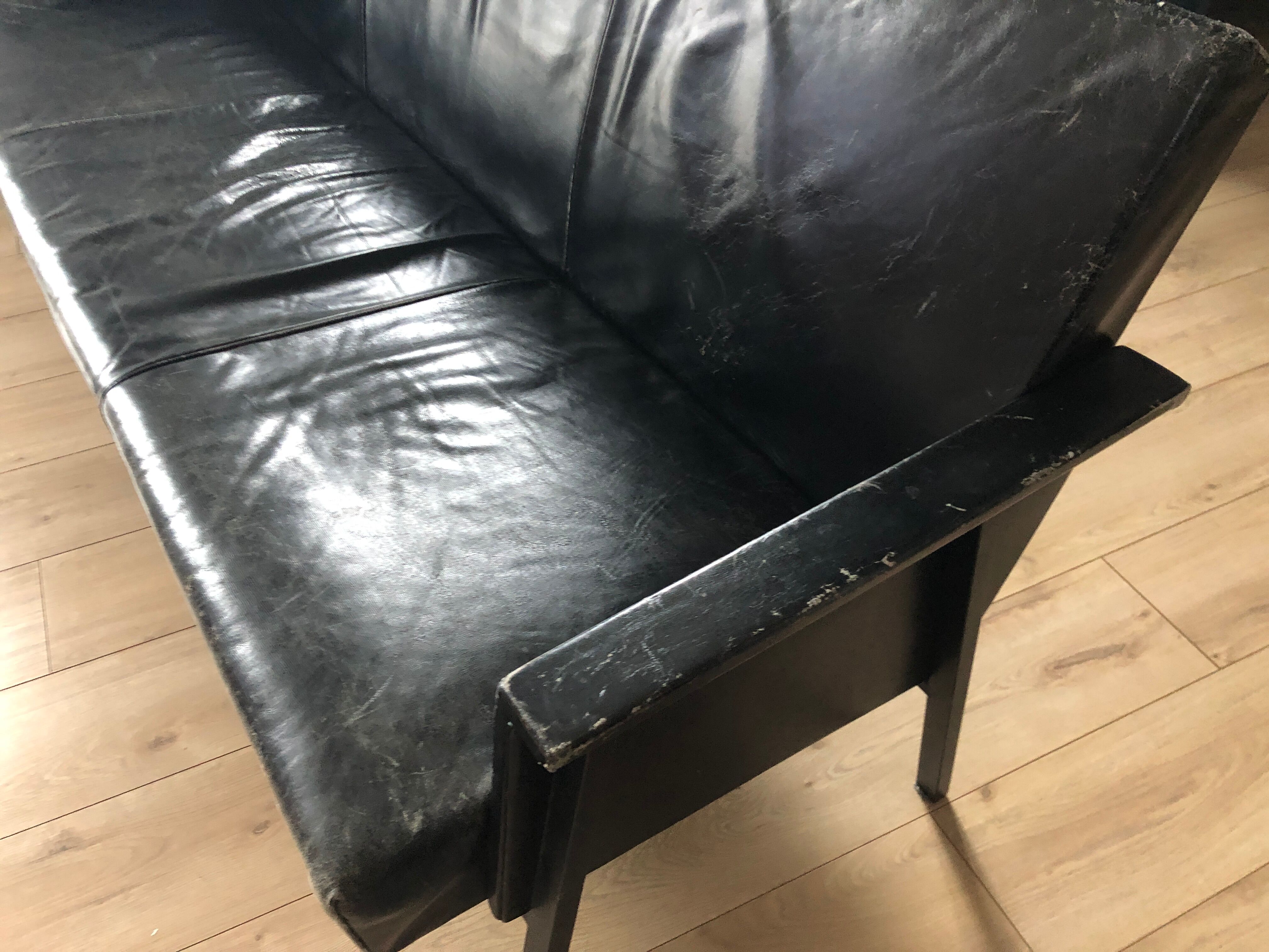 Vintage imitation bench 60s/70s 3 seats