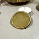 Peter Jensen Copenhagen brass candle holders Denmark 1960’s