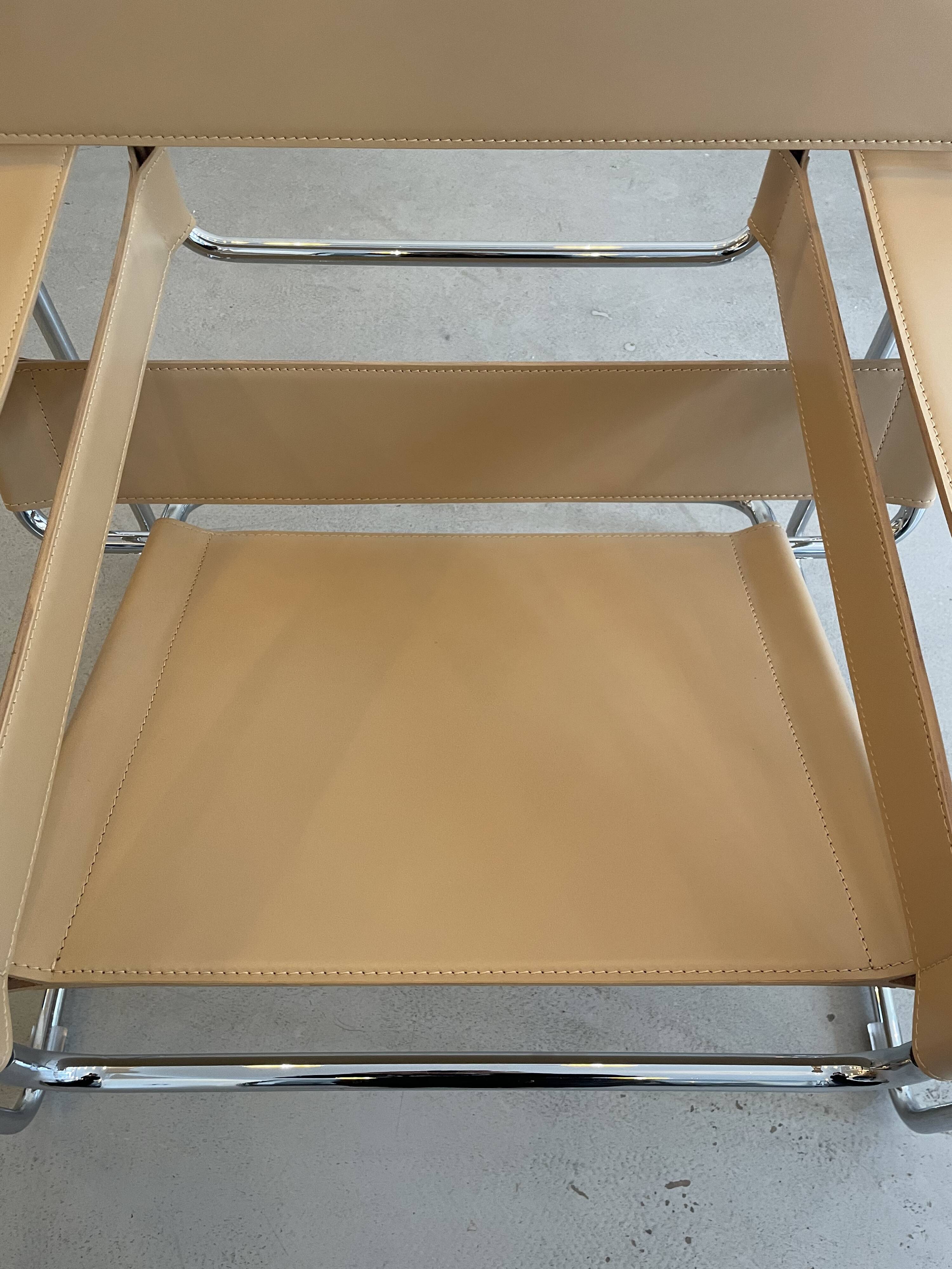 "Wassily" armchair by Marcel Breuer for Gavina.