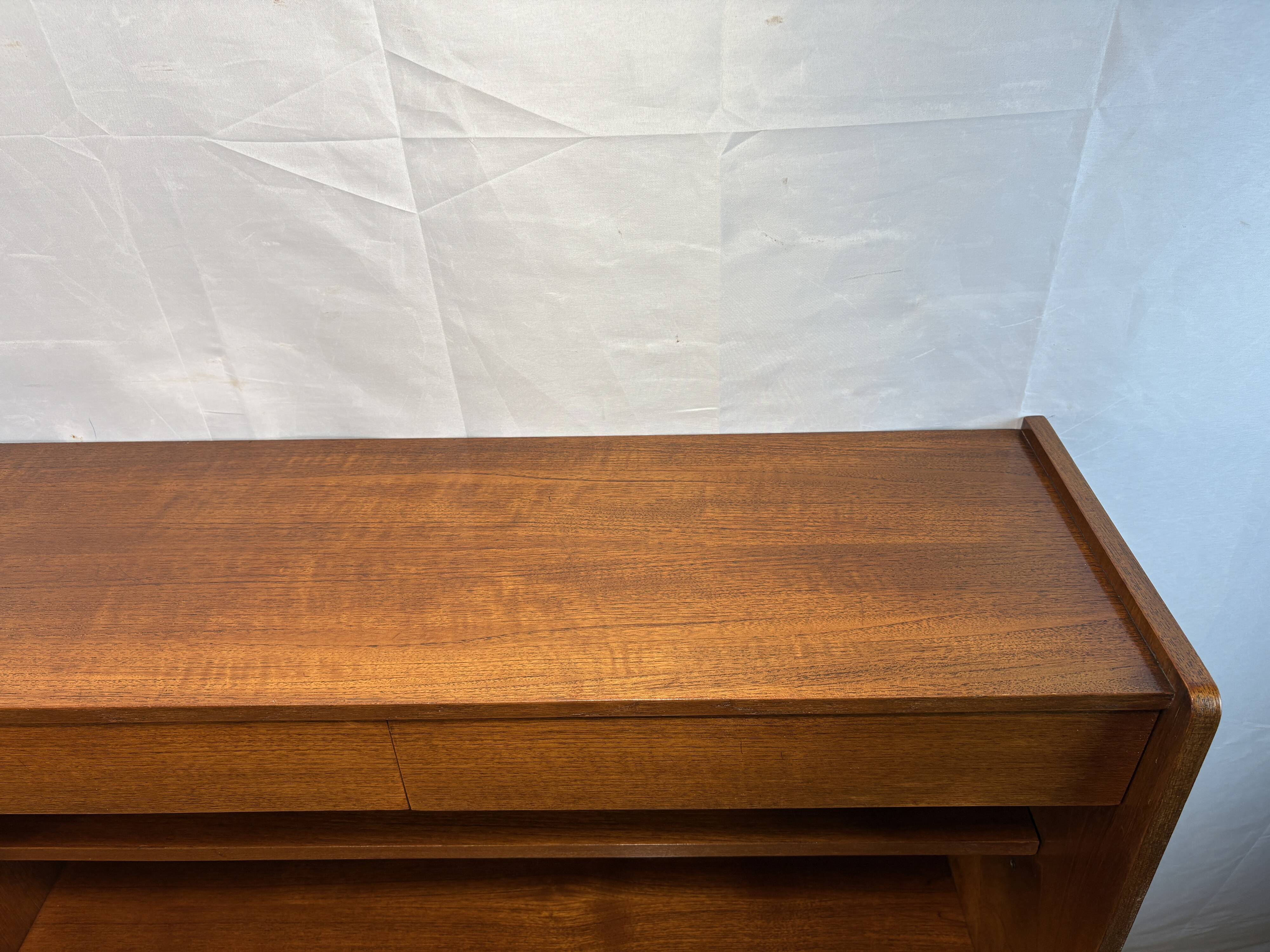 Mid-Century Retro Vintage Stonehill Stateroom Teak Highboard  1960 Danish D