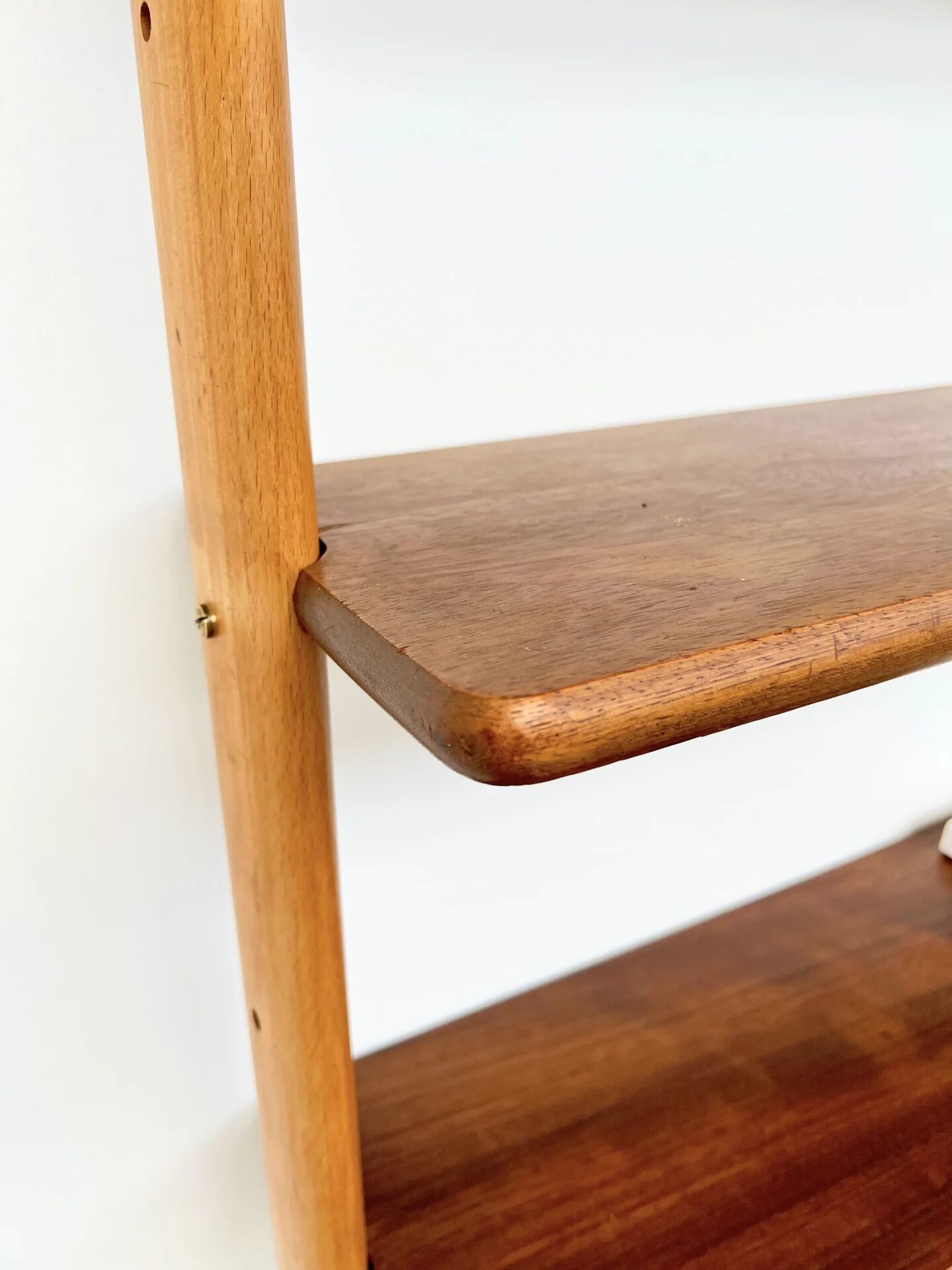 Wall system William Watting for Scanflex in teak and beech — 1960