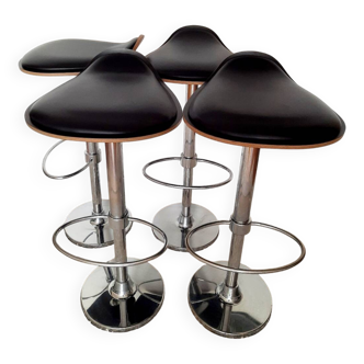 Lot 4 tabourets de bar