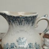 Ensemble cafetière et pot à lait St Amand et Hamage Nord modèle Régence