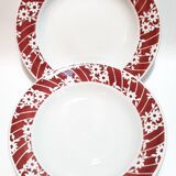 4 Amandinoise soup plates