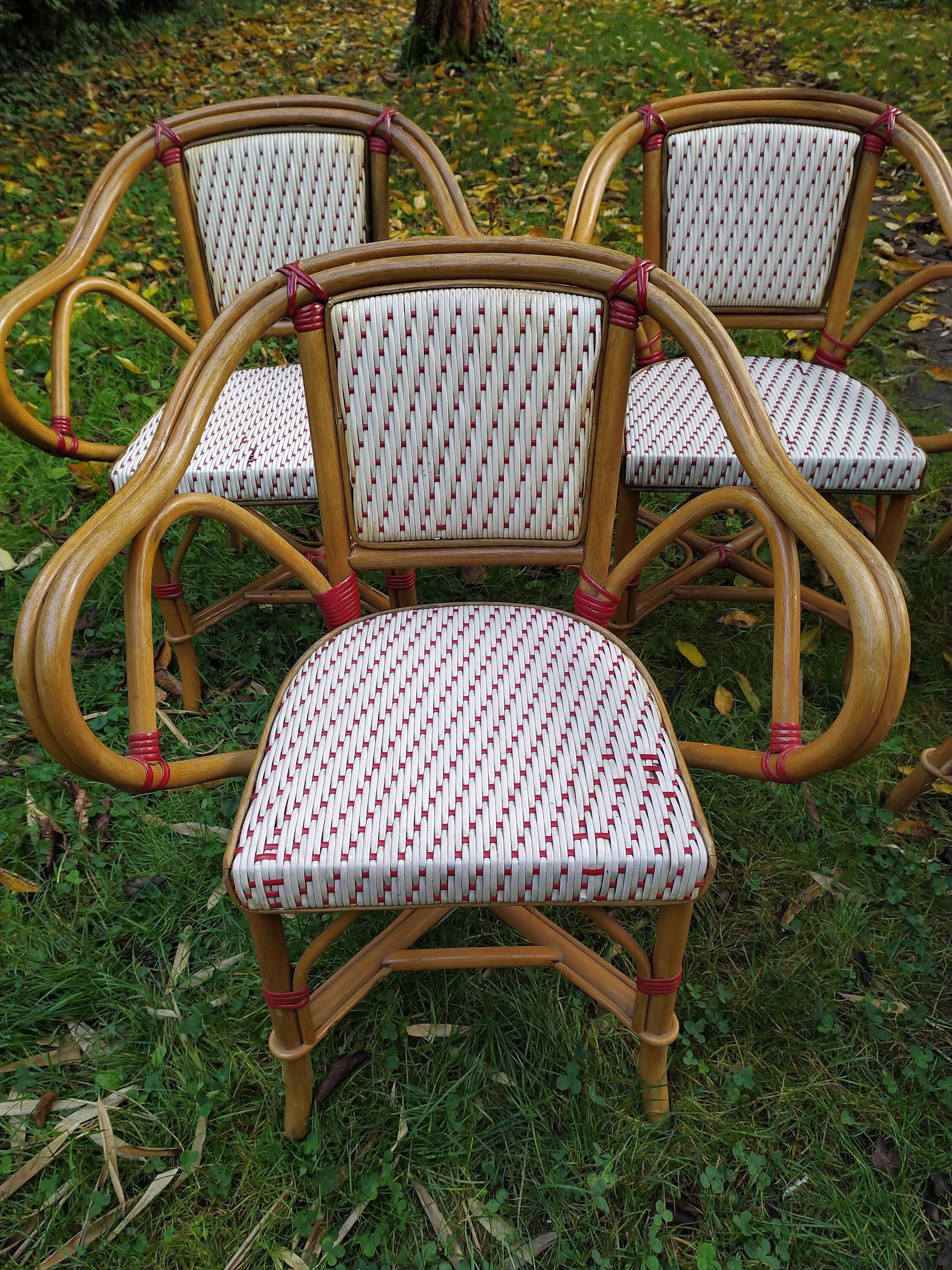 Bistro armchairs
