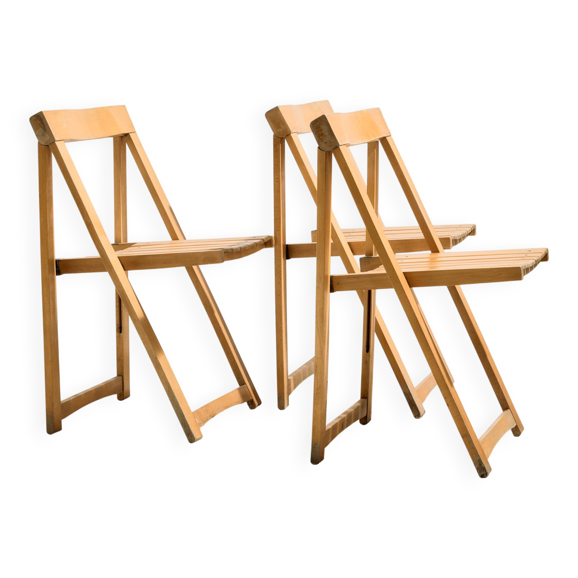 Beech chair by Aldo Jacober for Alberto Bazzani