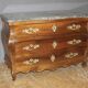 Eighteenth-century walnut tomb commode.