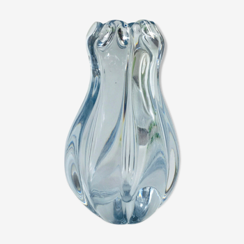 Vase en verre Stella Polaris de Vicke Lindstrand pour Orrefors, années 1940