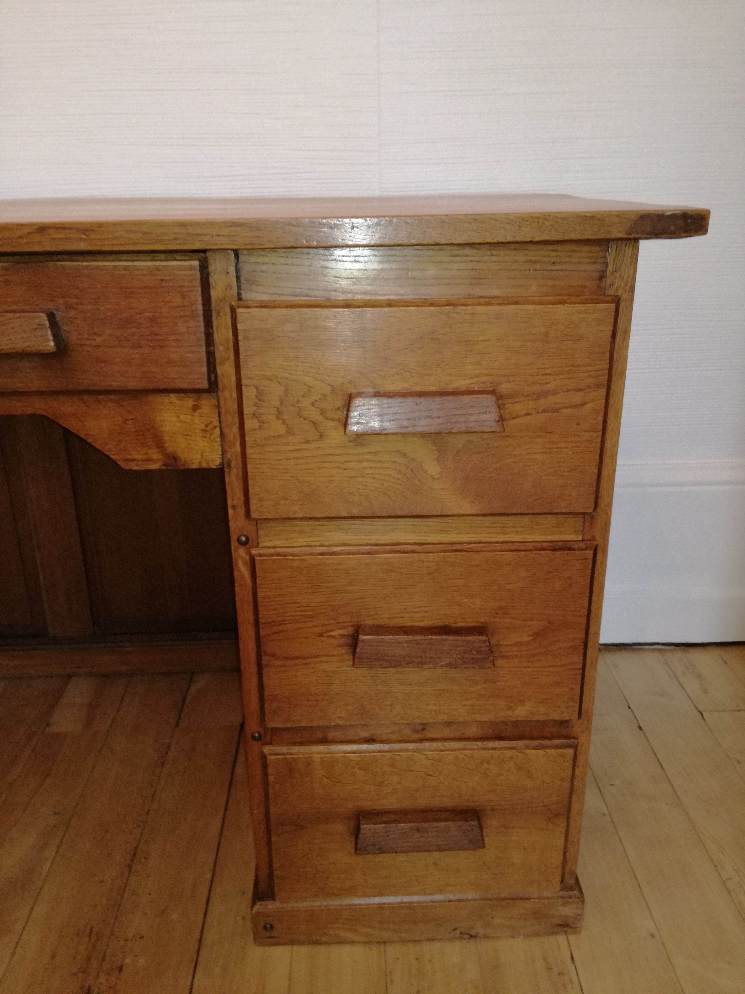 Vintage schoolmaster's desk 40s /50s