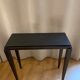 Side table oak, raw slate of cleavage