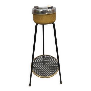 Vintage standing floor ashtray