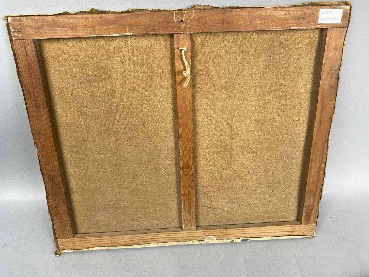 Breton school from the beginning of the 20th century oil on canvas signed a delanoy