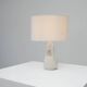French ceramic bird lamp