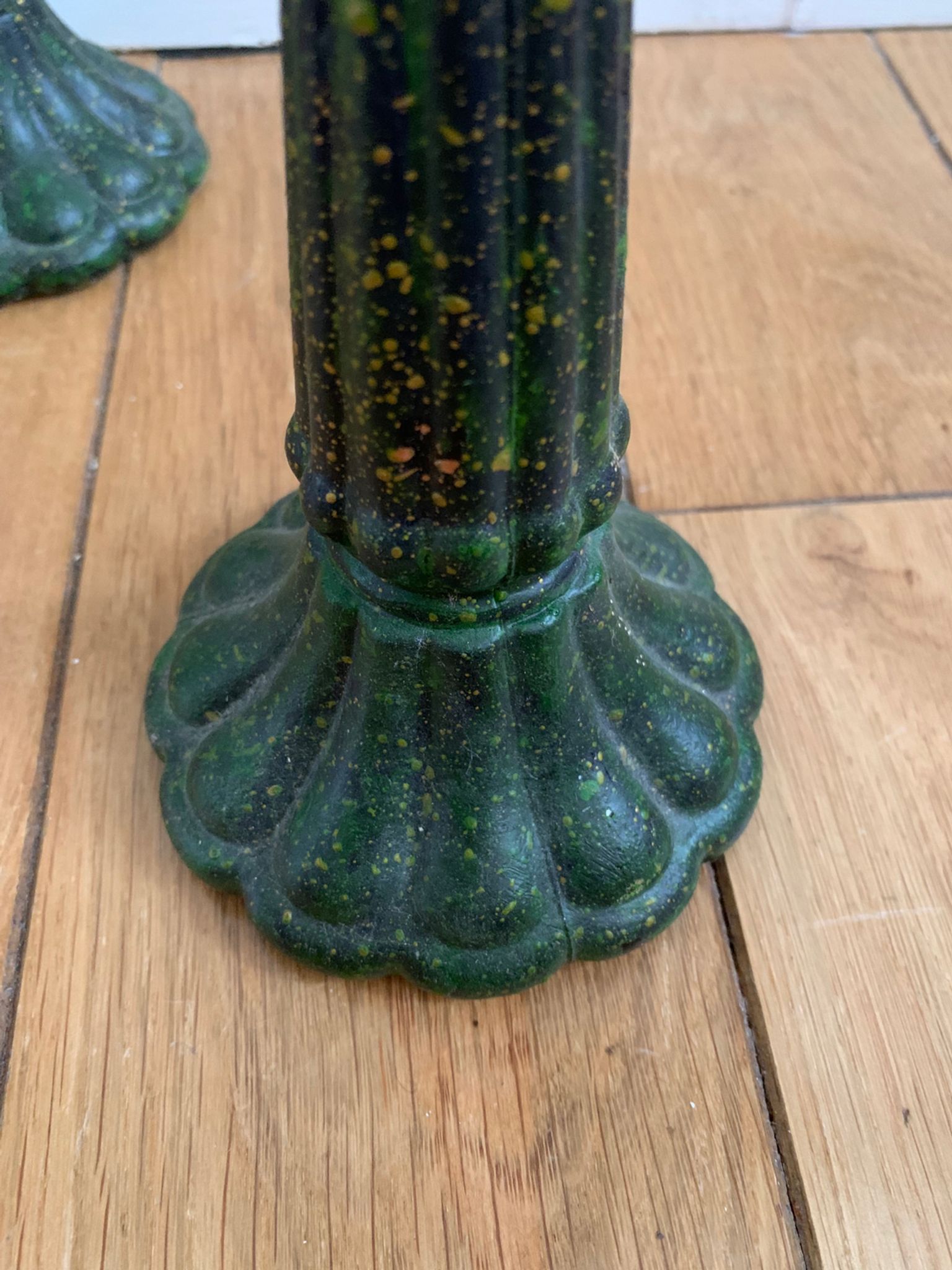 Bougeoir en verre