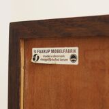 Enfilade en chêne, design danois, années 1970, designer : Ib Kofod Larsen, fabricant : Faarup Møbelfabrik