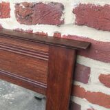 Beveled wooden mirror, 99x83cm