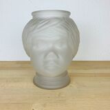 Nubian glass anthropomorphic vase