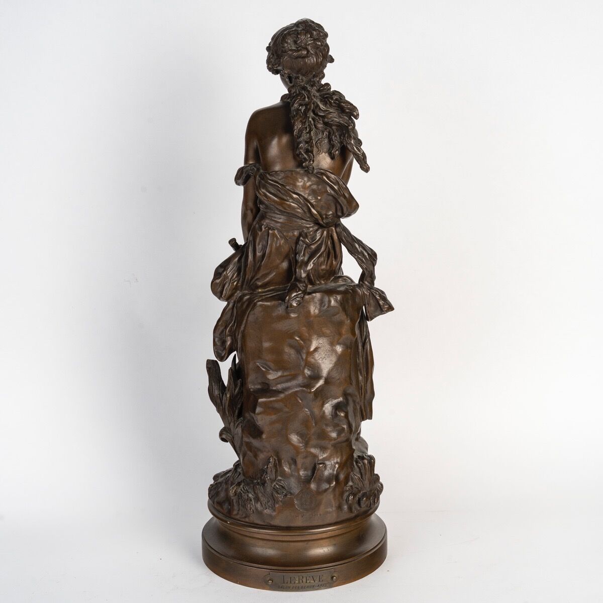 The Dream - Hippolyte François Moreau (1832-1927) Figurative sculpture and