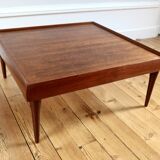 Scandinavian low table vintage teak Bramin 1960