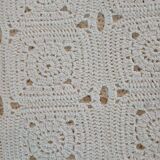 2 antique handmade crochet bedspreads