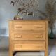 Commode vintage chêne massif
