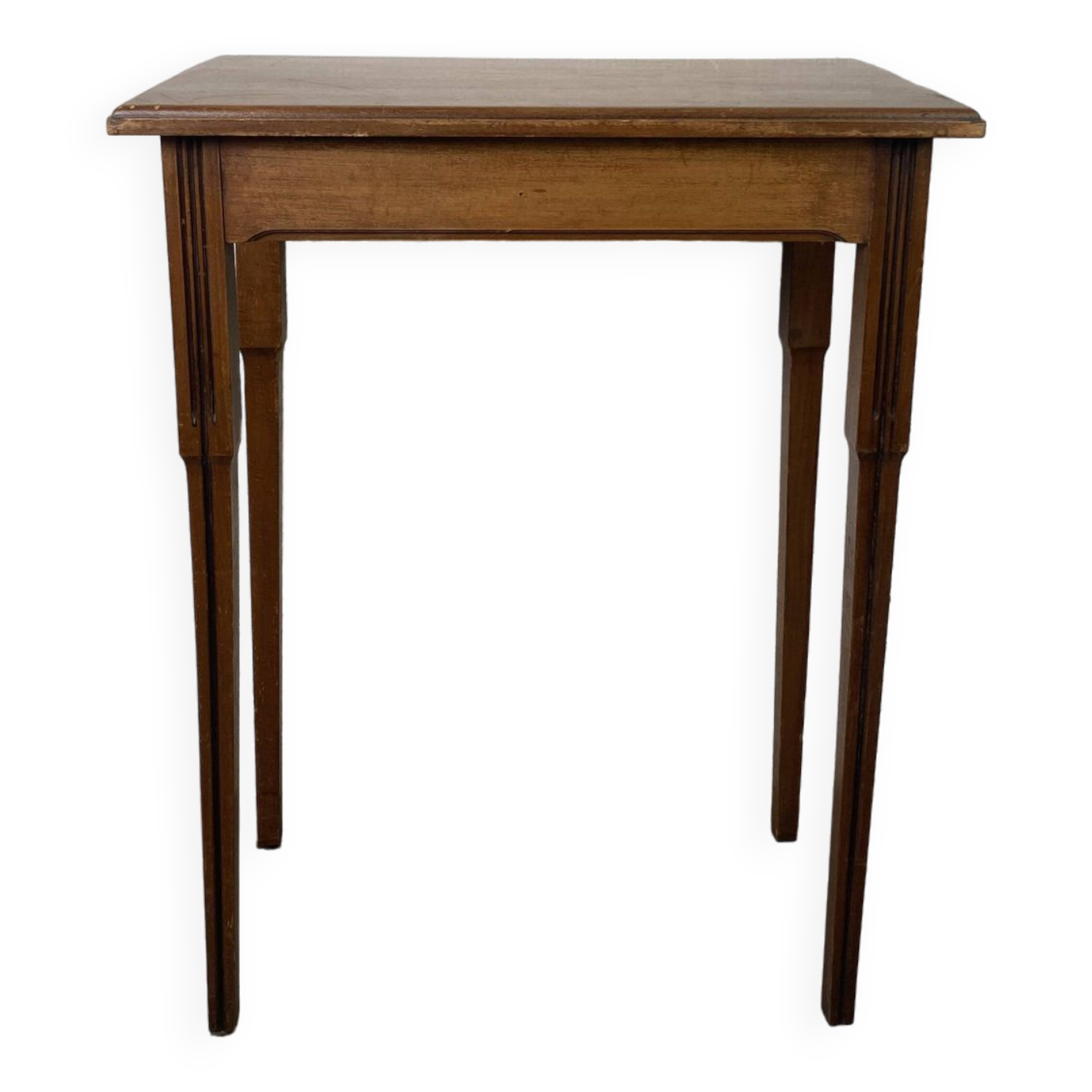 Mid-height wooden side table