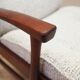 Fauteuil en hêtre, design danois, années 1970, fabrication : Farstrup Møbler