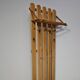Porte-manteau en bois de pin largeur 60 hauteur 190 profondeur 30 cm