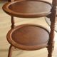 Side table - etagere - handmade of oak wood