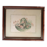 Tableau bouquet champêtre
