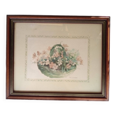Tableau bouquet champêtre