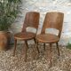 Paire de chaises Baumann Mondor